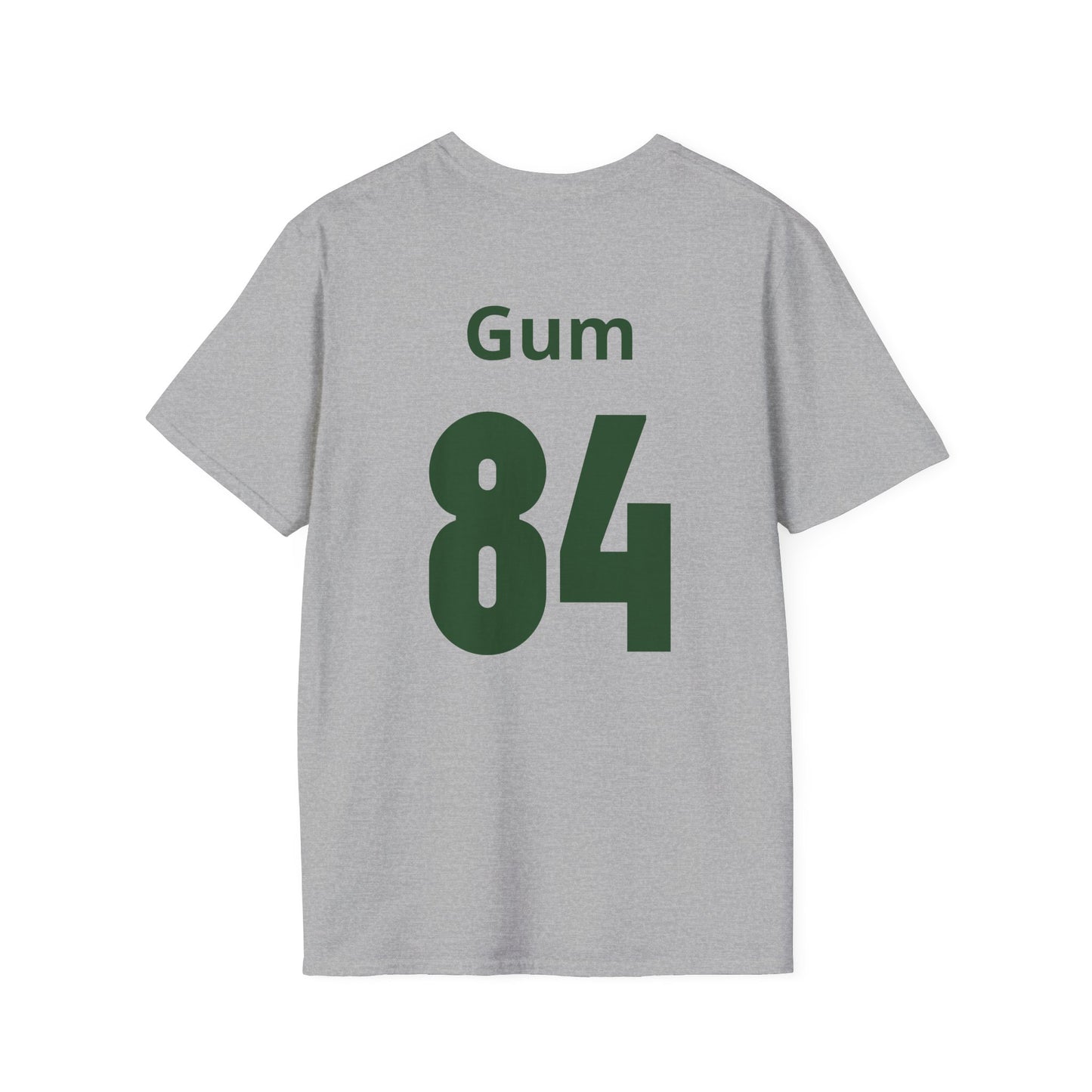Script Sluggers Baseball Team T-Shirt — Gum