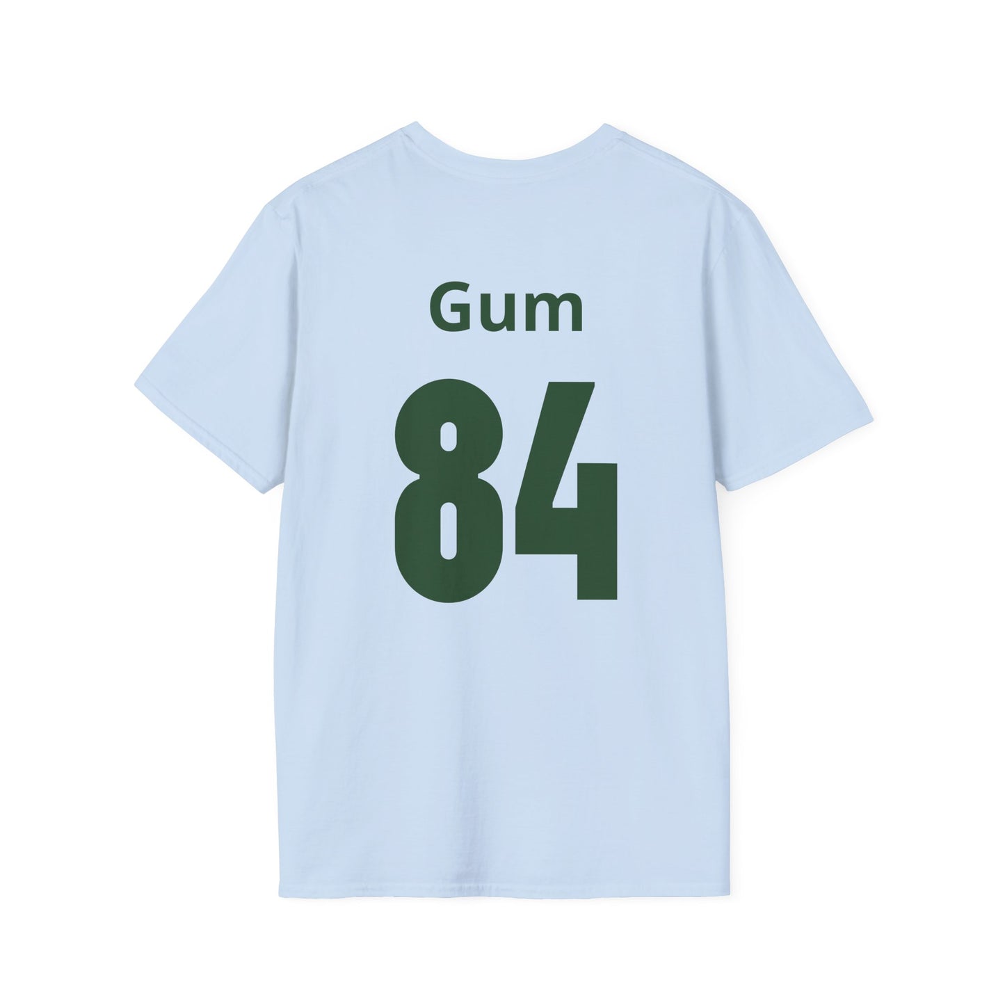 Script Sluggers Baseball Team T-Shirt — Gum