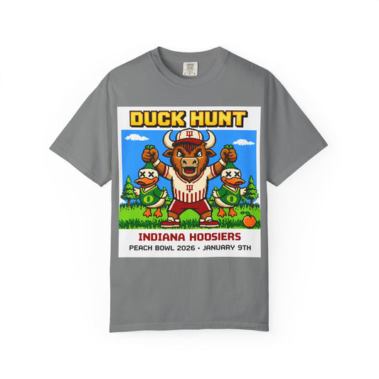 Duck Hunt Indiana Hoosiers Peach Bowl T-Shirt | Retro Video Game Football