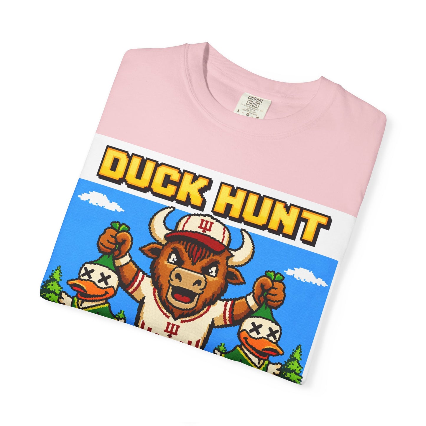 Duck Hunt Indiana Hoosiers Peach Bowl T-Shirt | Retro Video Game Football