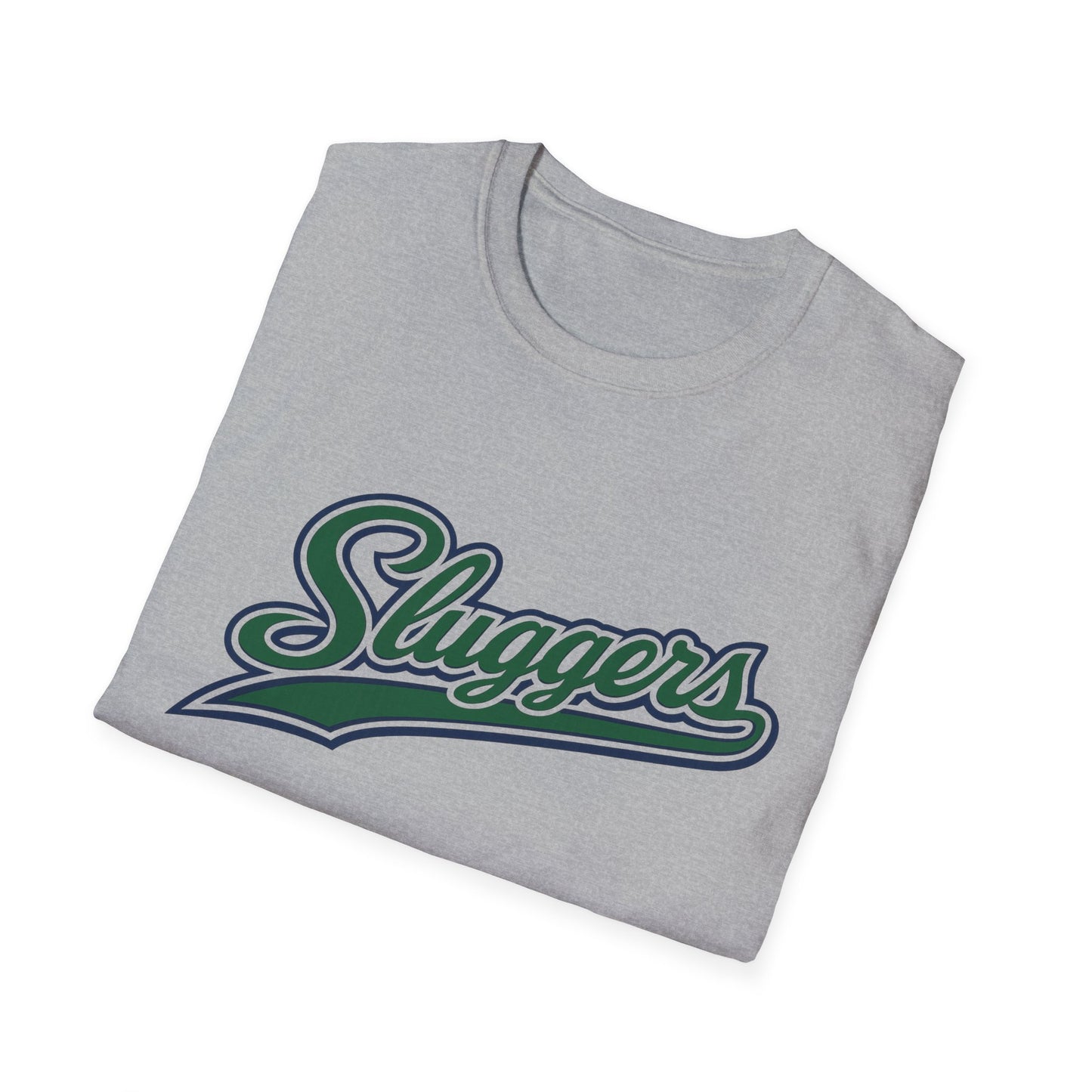 Script Sluggers Baseball Team T-Shirt — Bach