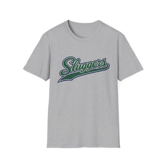 Script Sluggers Baseball Team T-Shirt — Bach