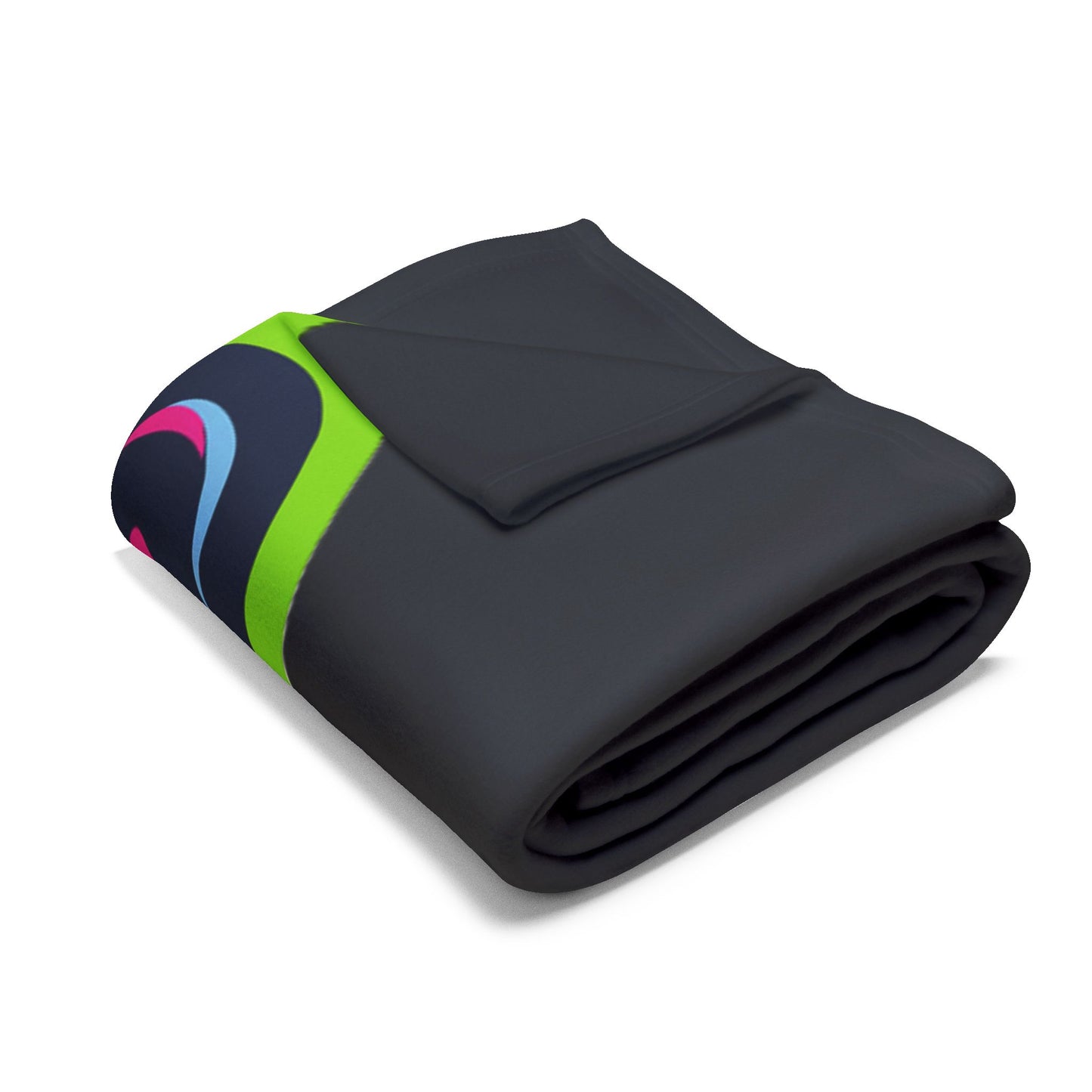 Dirt Pandas Fleece Blanket — Bold Panda Logo Throw for Gamers & Team Fans