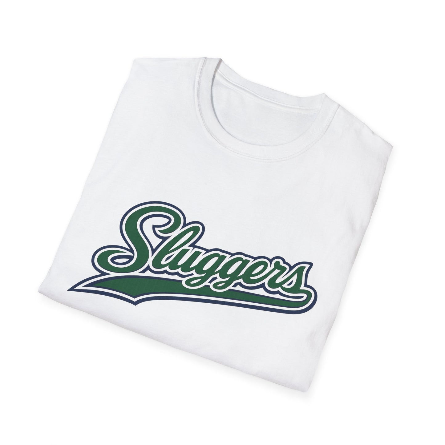Sluggers Baseball Team T-Shirt — Custom Name & Number