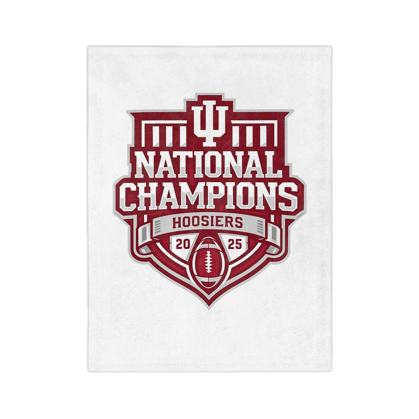 National Champions Hoosiers 2025 Blanket