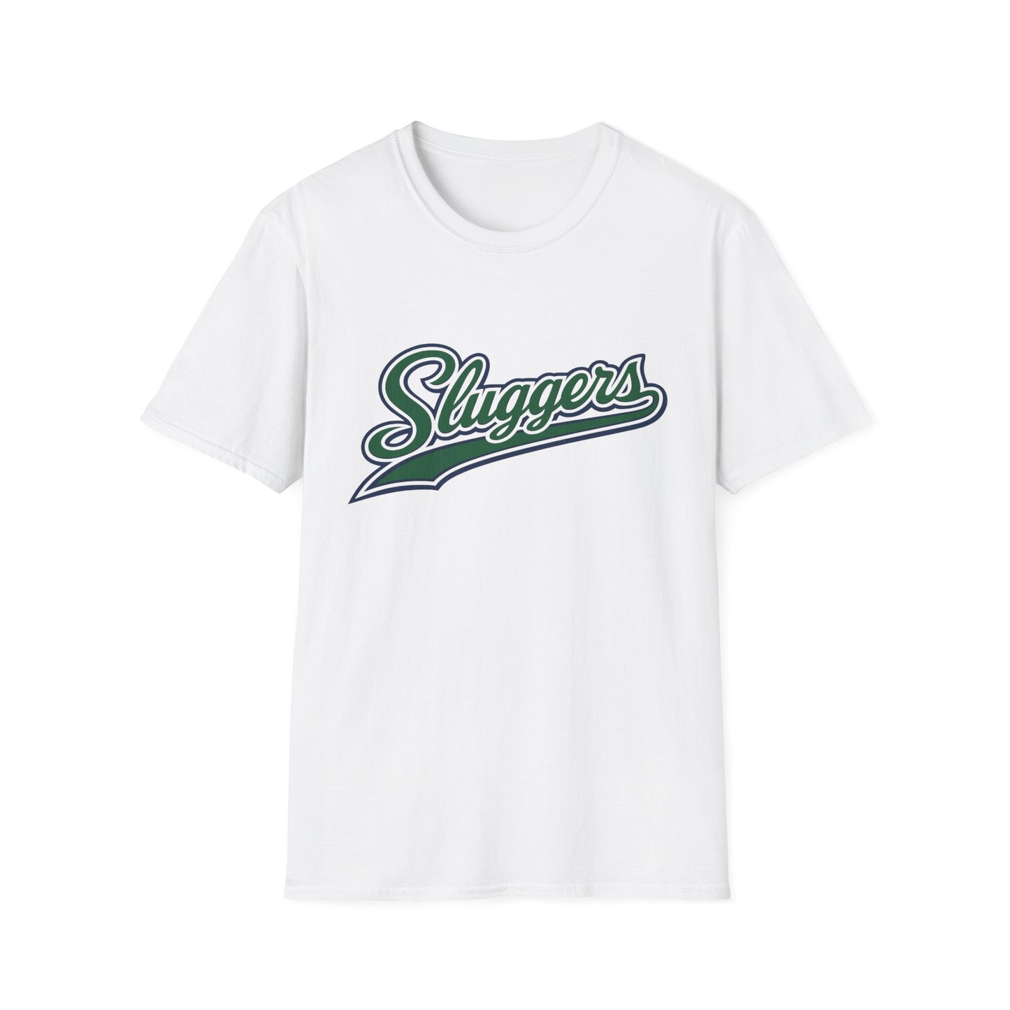 Sluggers Baseball Team T-Shirt — Custom Name & Number