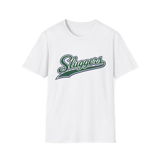 Sluggers Baseball Team T-Shirt — Custom Name & Number