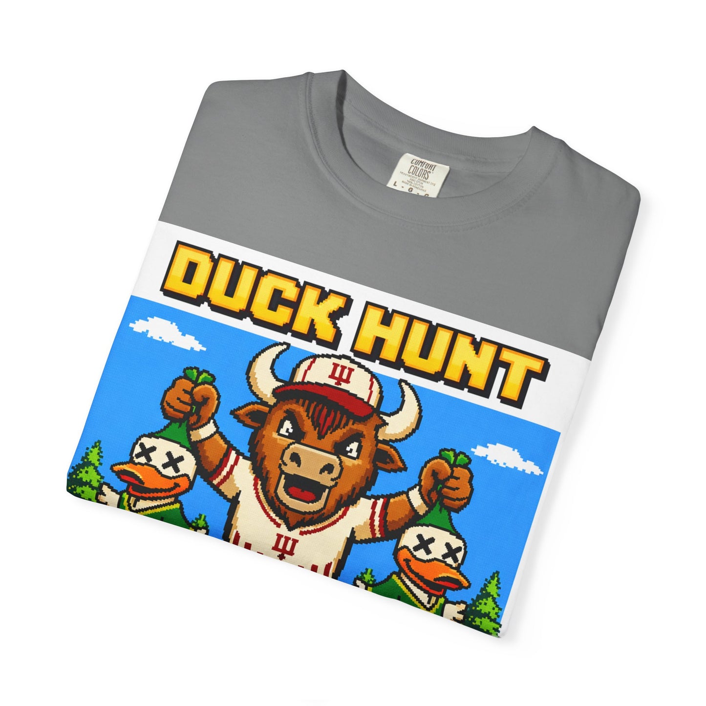 Duck Hunt Indiana Hoosiers Peach Bowl T-Shirt | Retro Video Game Football