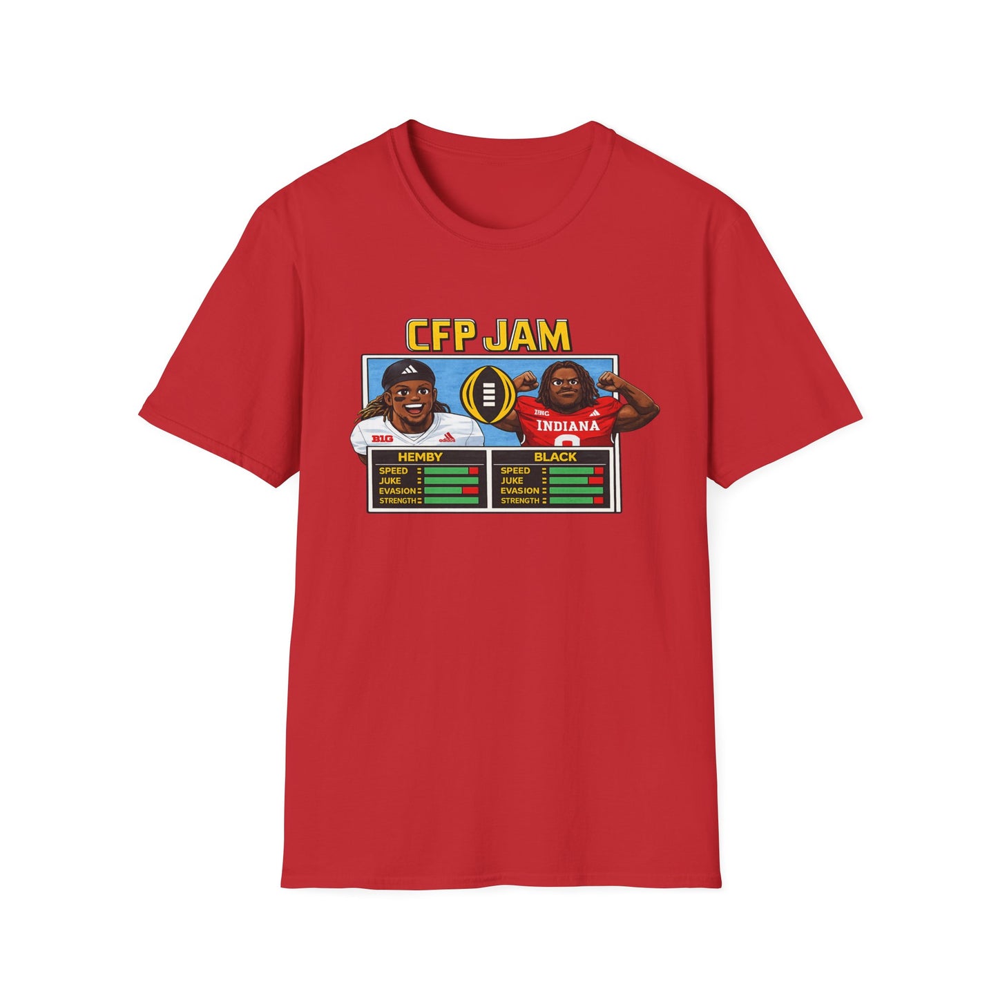 CFP JAM Unisex Adult Tee - Hoosier Running Backs
