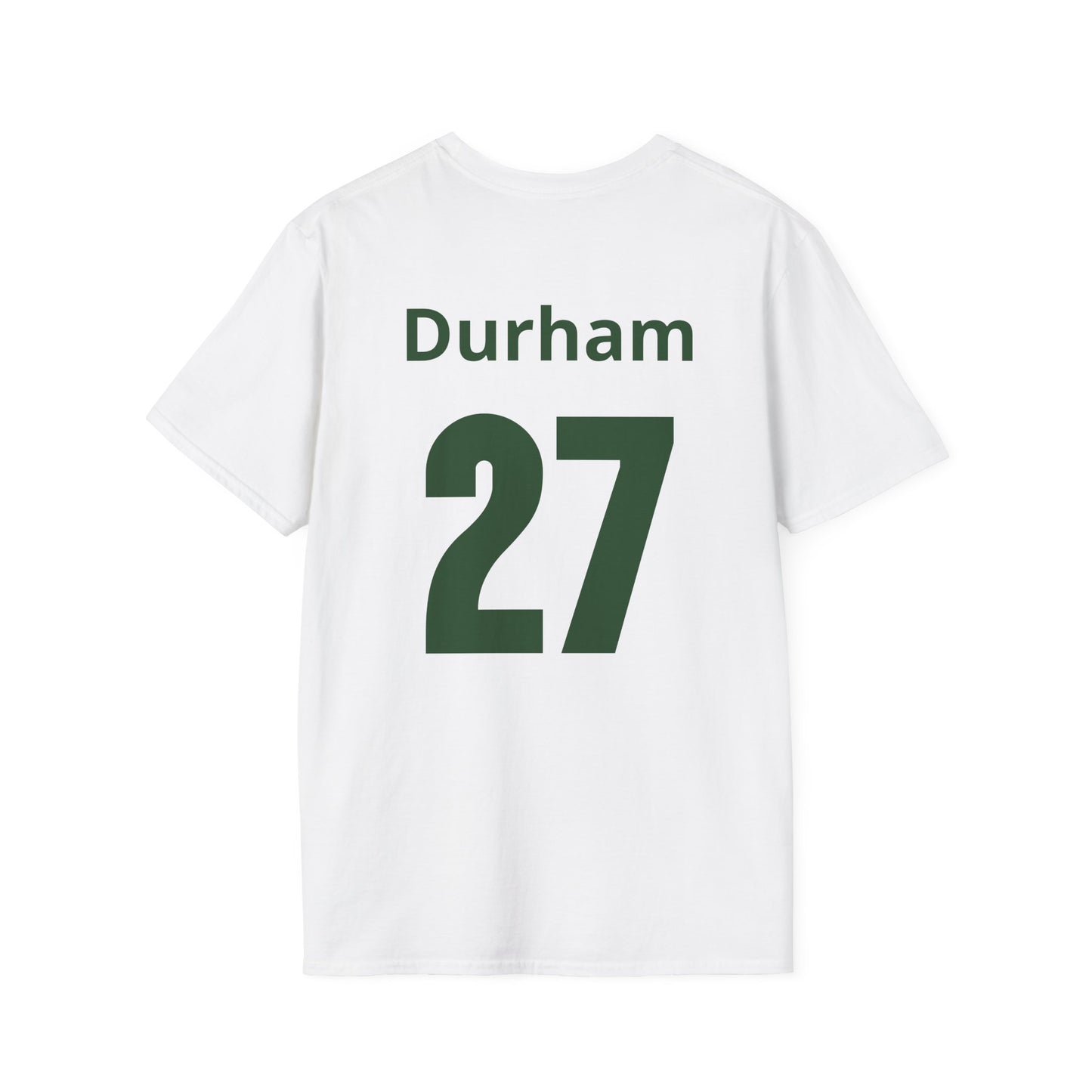 Script Sluggers Baseball Team T-Shirt — Durham