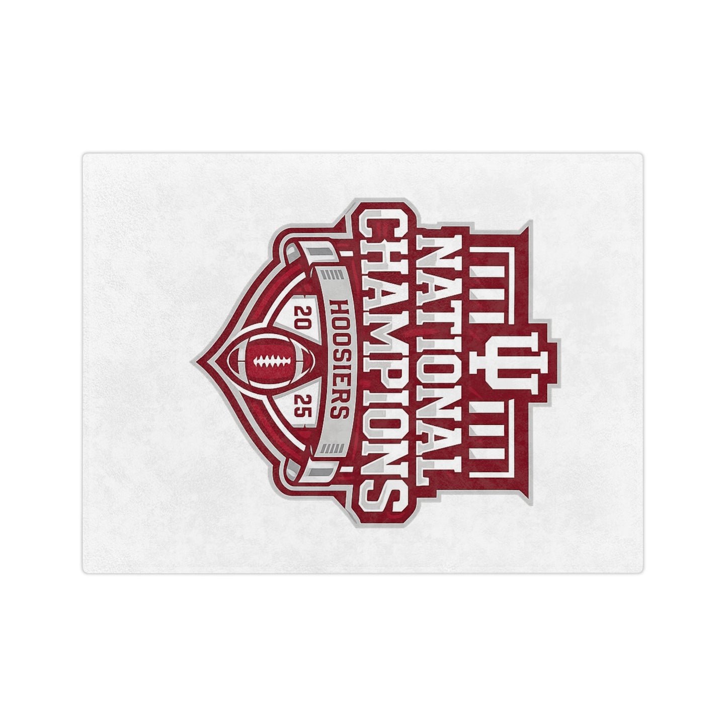 National Champions Hoosiers 2025 Blanket