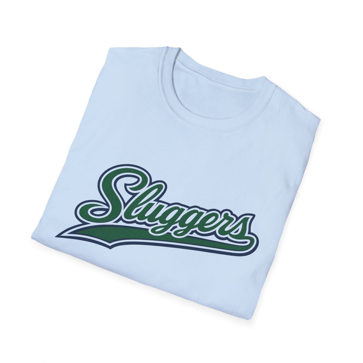 Sluggers Baseball Team T-Shirt — Custom Name & Number
