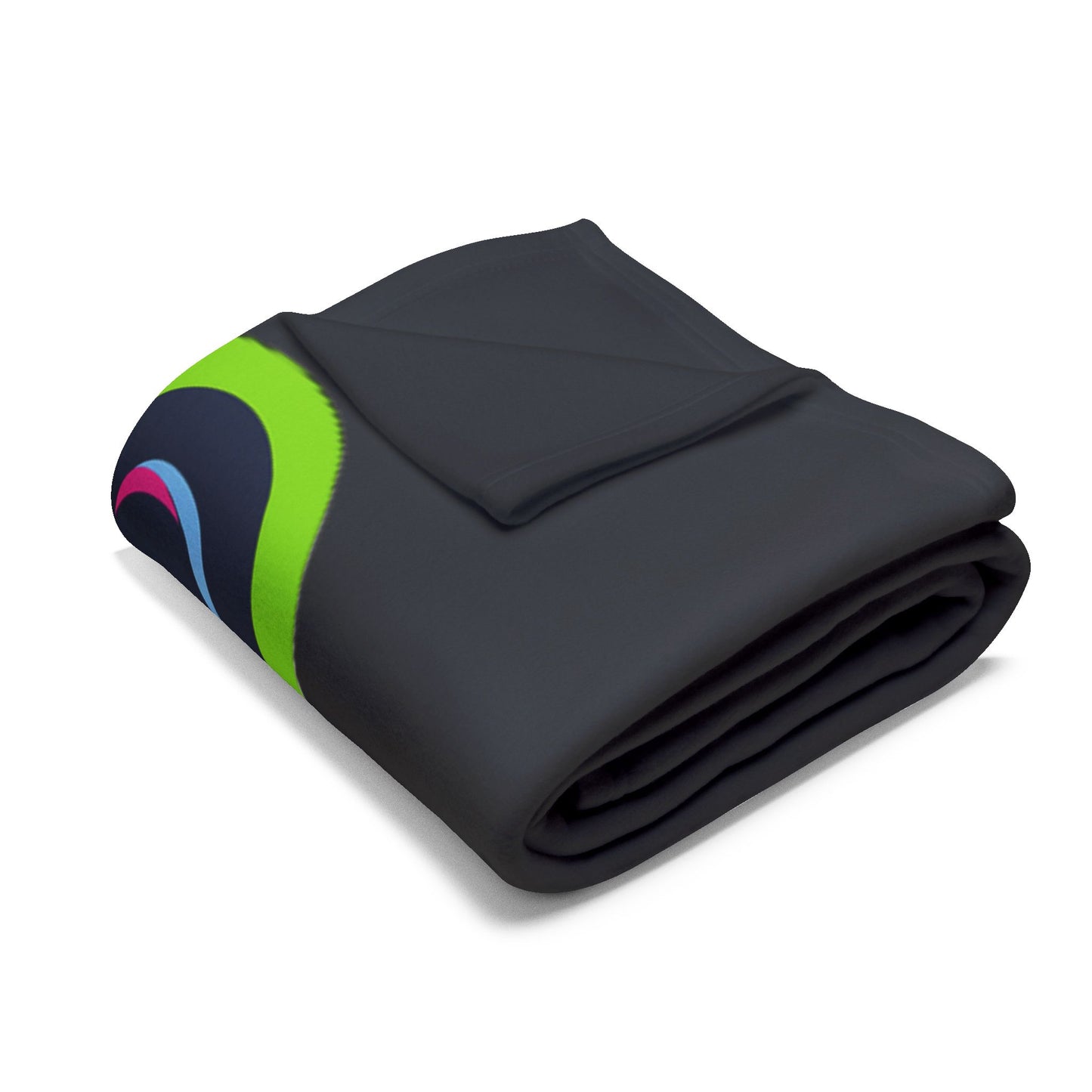 Dirt Pandas Fleece Blanket — Bold Panda Logo Throw for Gamers & Team Fans