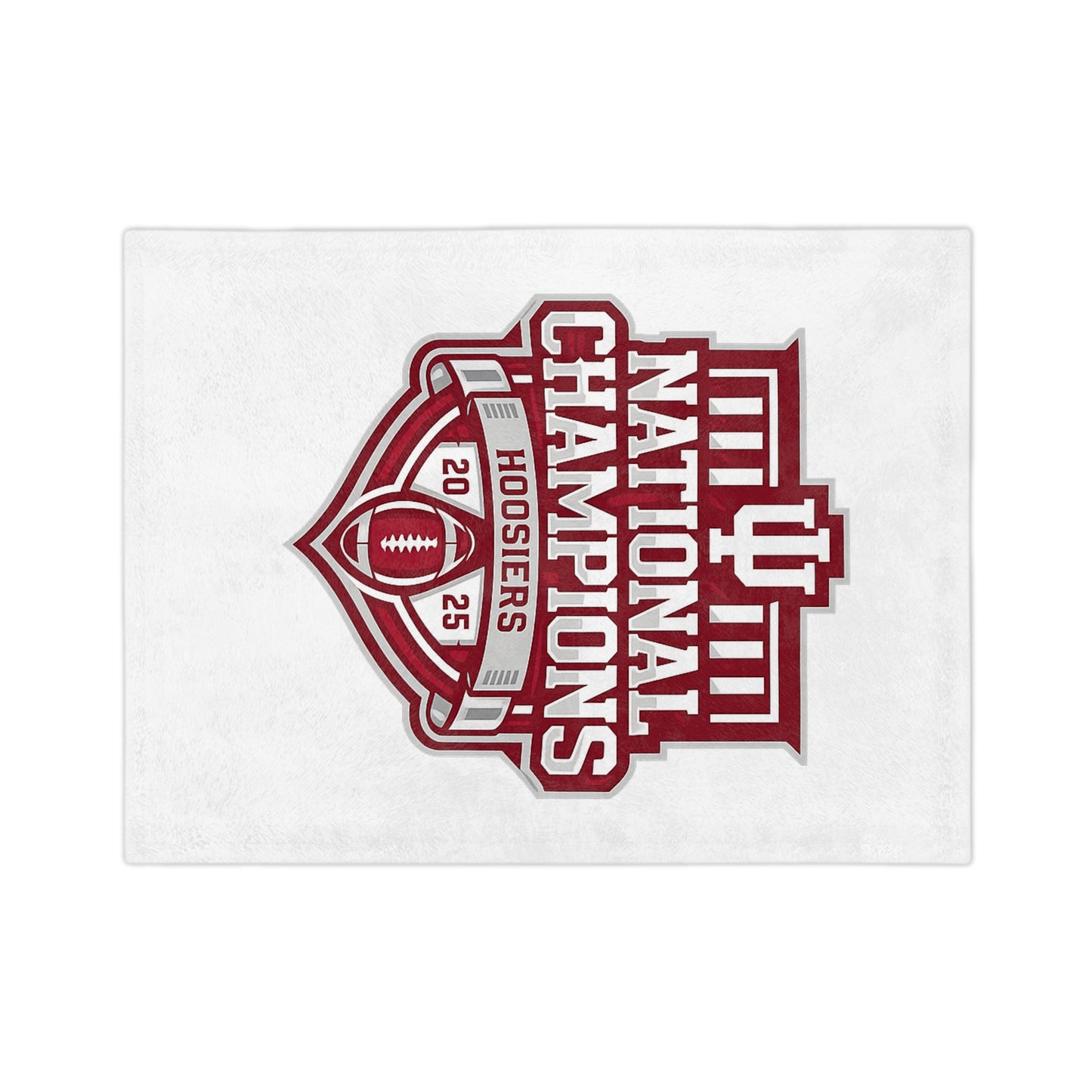 National Champions Hoosiers 2025 Blanket